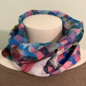 5/$25 Neck Tube Warmer Gaiter Bandana Multifunctional Geometric Horse Print